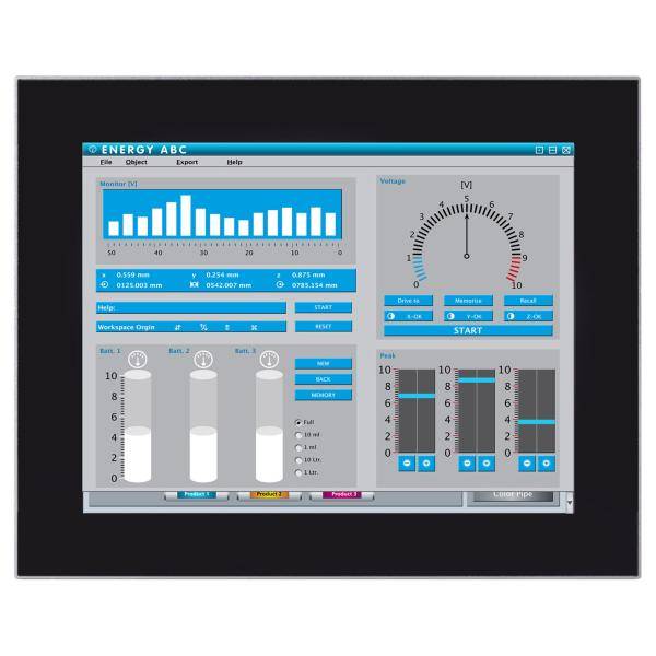 Panelmaster 1983, 18.5" Panel PC, PCAP-Touch, J1900, 4GB, 128GB SSD-1