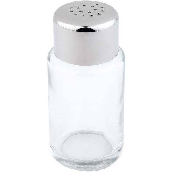 APS Salz- und Pfefferstreuer, Glas/Edelstahl, 18 Löcher
