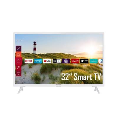 Telefunken XH32K550-W 32 Zoll Fernseher / Smart TV (HD ready, HDR, Triple-Tuner) - 6 Monate HD+ inkl