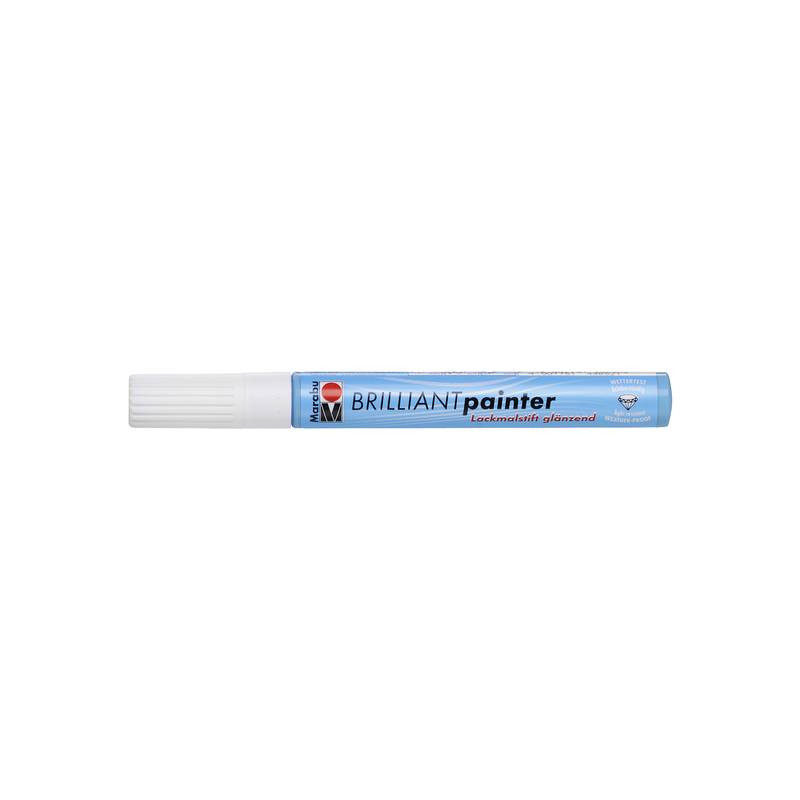 Marabu Lackmarker "Brilliant Painter", weiß (57200097)-0