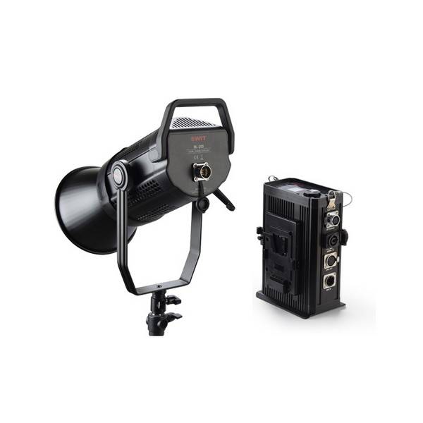 SWIT ELECTRONICS BL-200 - Dimmbare Bowens Mount COB LED Tageslicht Leuchte (200 Watt | 38.000 Lux | 5.600 K | CRI 97 |