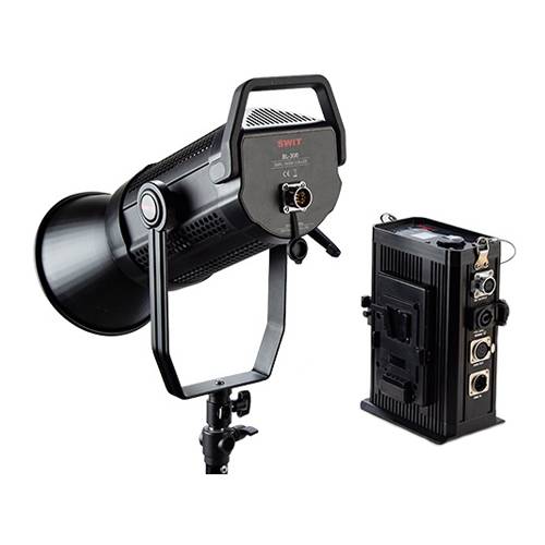 SWIT ELECTRONICS BL-300 - Dimmbare Bowens Mount COB LED Tageslicht Leuchte (300 Watt | 54.000 Lux | 5.600 K | CRI 97 |-0
