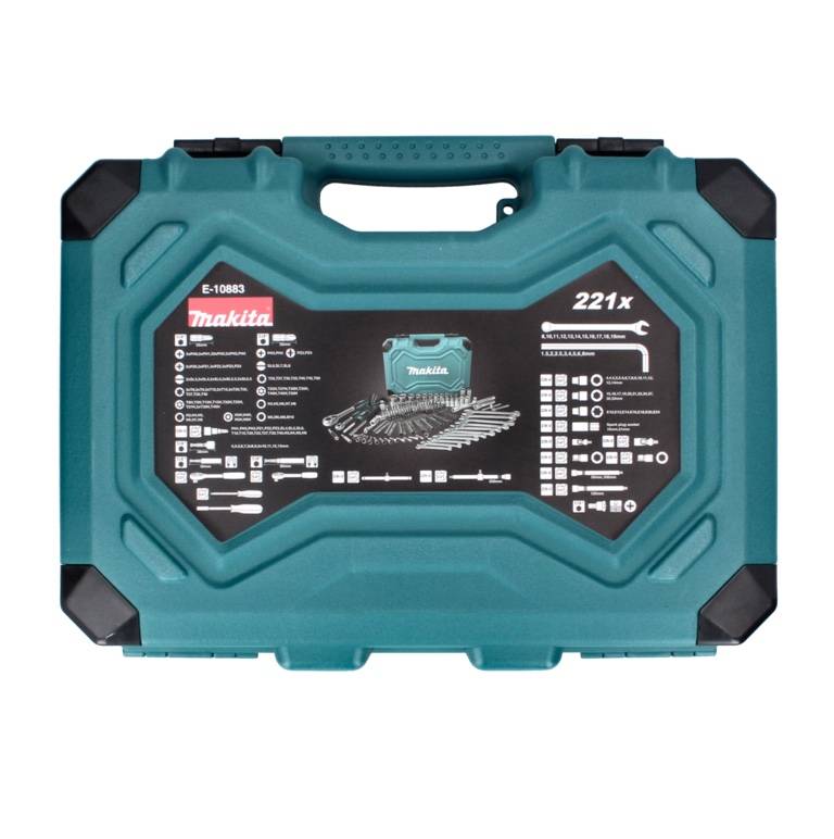 Makita E-10883 - Werkzeugset - 221 Stücke - in Koffer-3