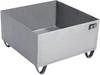 Auffangwanne 210l L800xB800xH465mm VA o.Gitterrost BAUER