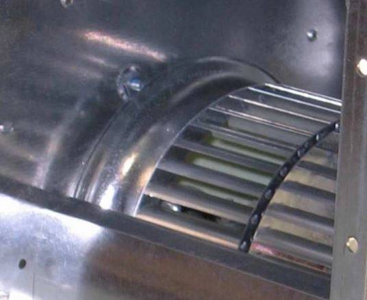 zweiseitig saugender Radialventilator, Laufraddurchmesser 160 mm-4