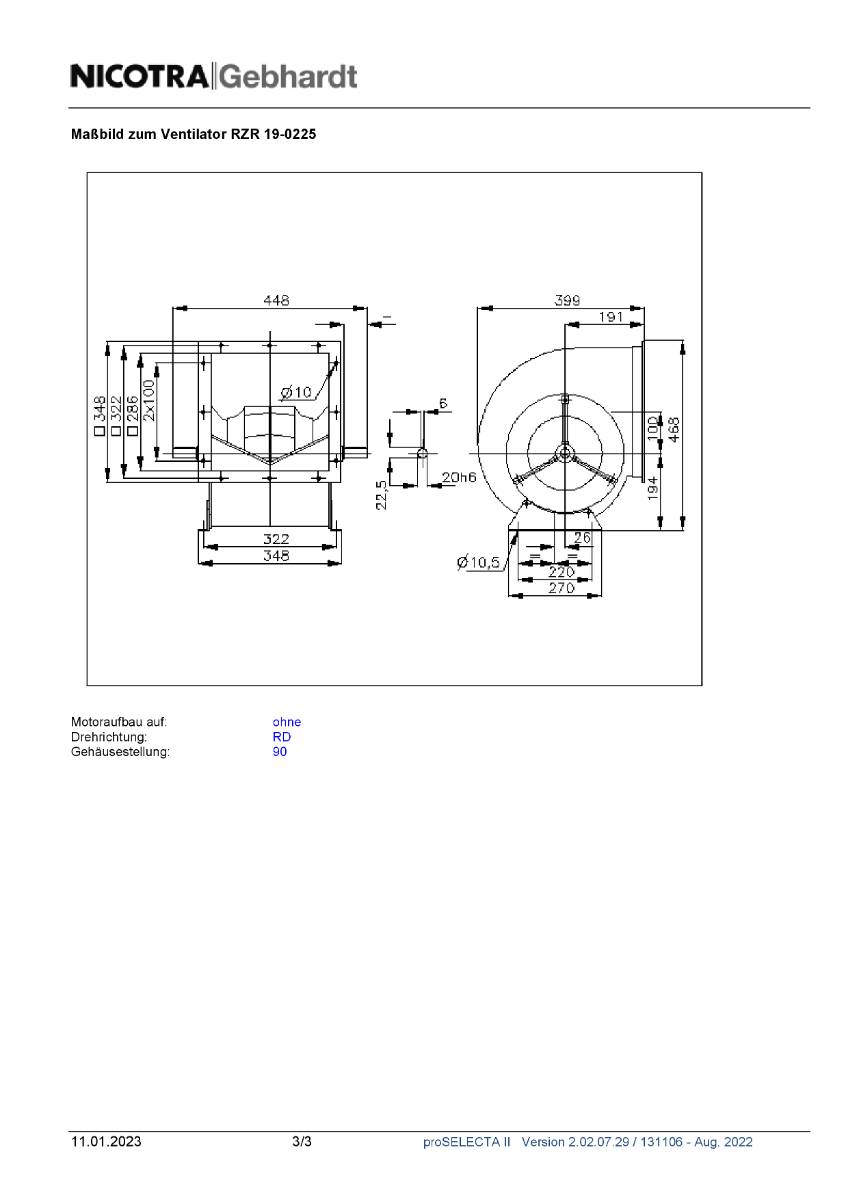 Nicotra-Gebhardt Ventilator RZR-19-225-4
