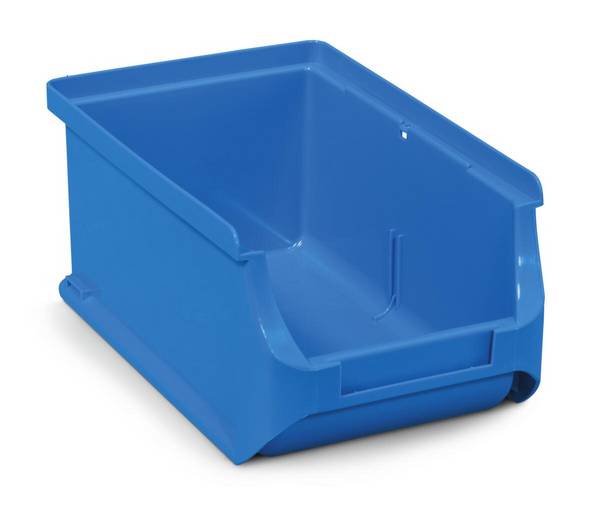 Sichtlagerkasten,HxBxT 75x102x160mm,1l,PP,blau