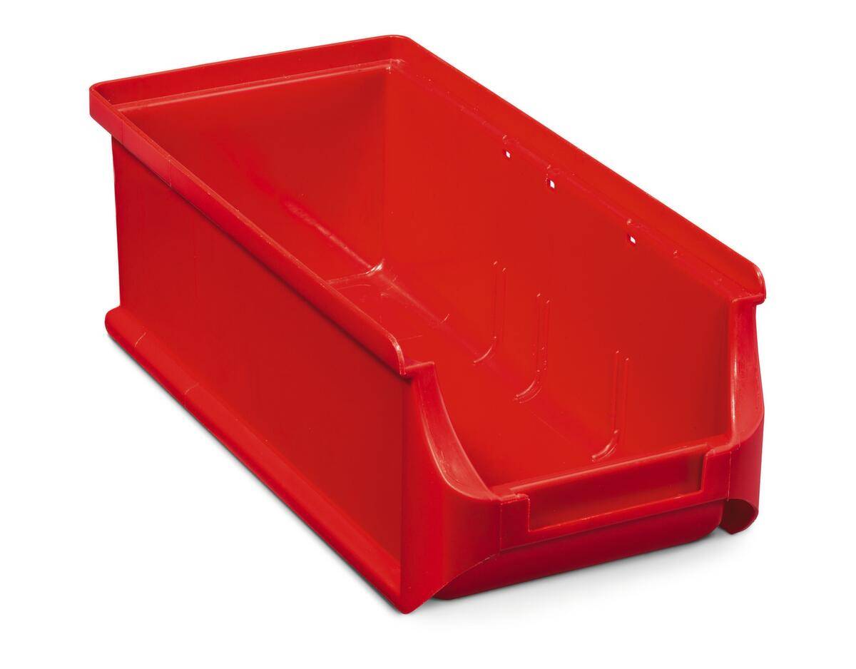 Sichtlagerkasten,HxBxT 75x102x215mm,1,2l,PP,rot-0