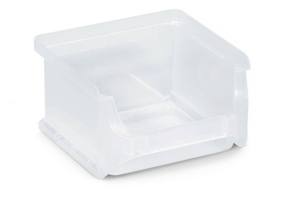 Sichtlagerkasten,HxBxT 60x102x100mm,0,5l,PP,transparent-0