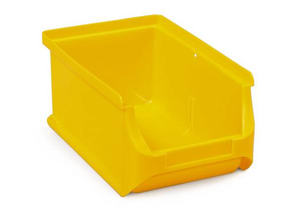 Sichtlagerkasten,HxBxT 75x102x160mm,1l,PP,gelb