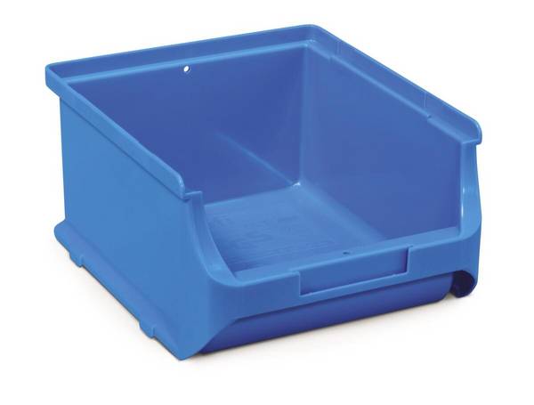 Sichtlagerkasten,HxBxT 82x137x160mm,1,3l,PP,blau