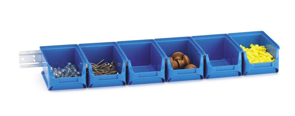Sichtlagerkasten-Set,HxBxT 75x102x215mm,1l,PP,blau-0