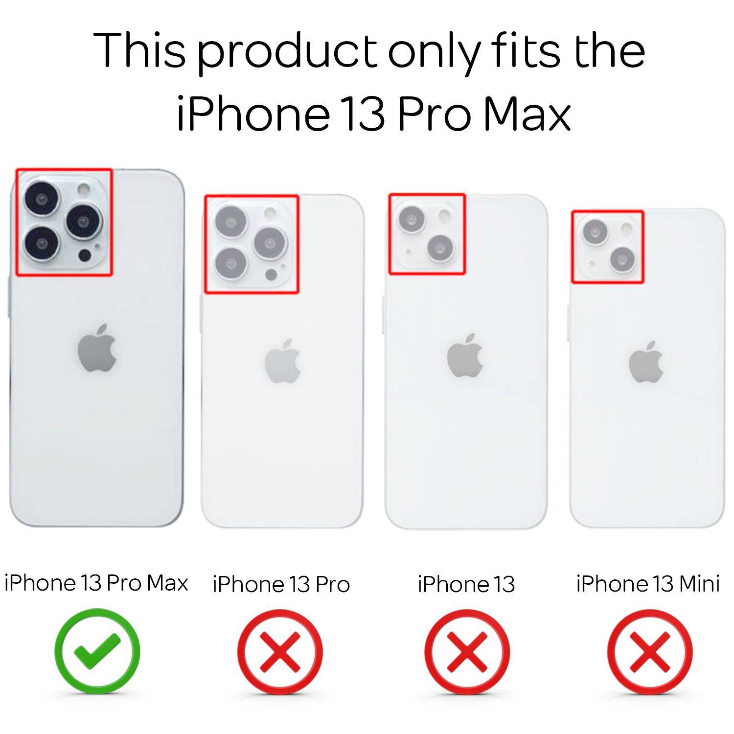 NALIA Klare 360° Schutzhülle für iPhone 13 Pro Max, Komplettschutz Transparent, Hardcase & Silikon & Displayschutz-3
