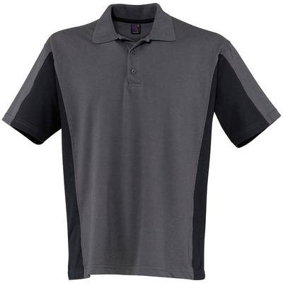 KÜBLER-Workwear, Polo-Shirt, ca. 190g/m², anthrazit/schwarz