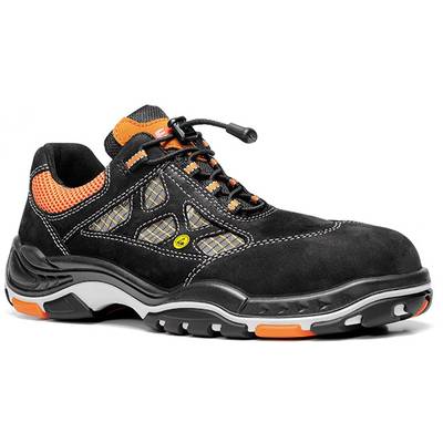 ELTEN-Footwear, S1-Sicherheits-Arbeits-Berufs-Schuhe, Halbschuhe, SUNNY ESD, schwarz/orange