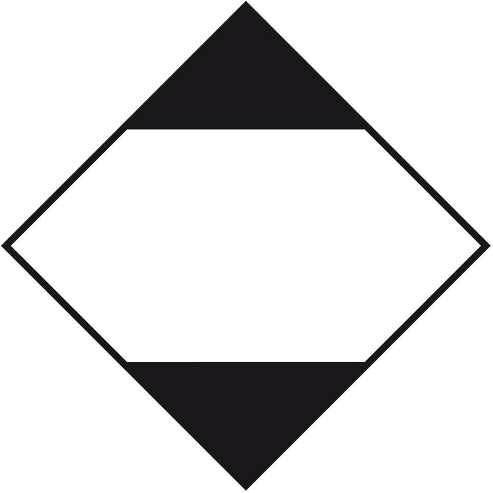 Gefahrgutzettel (Placards) begrenzte Menge, Kunststoff, 250x250mm, IMDG-Code, ADR-0