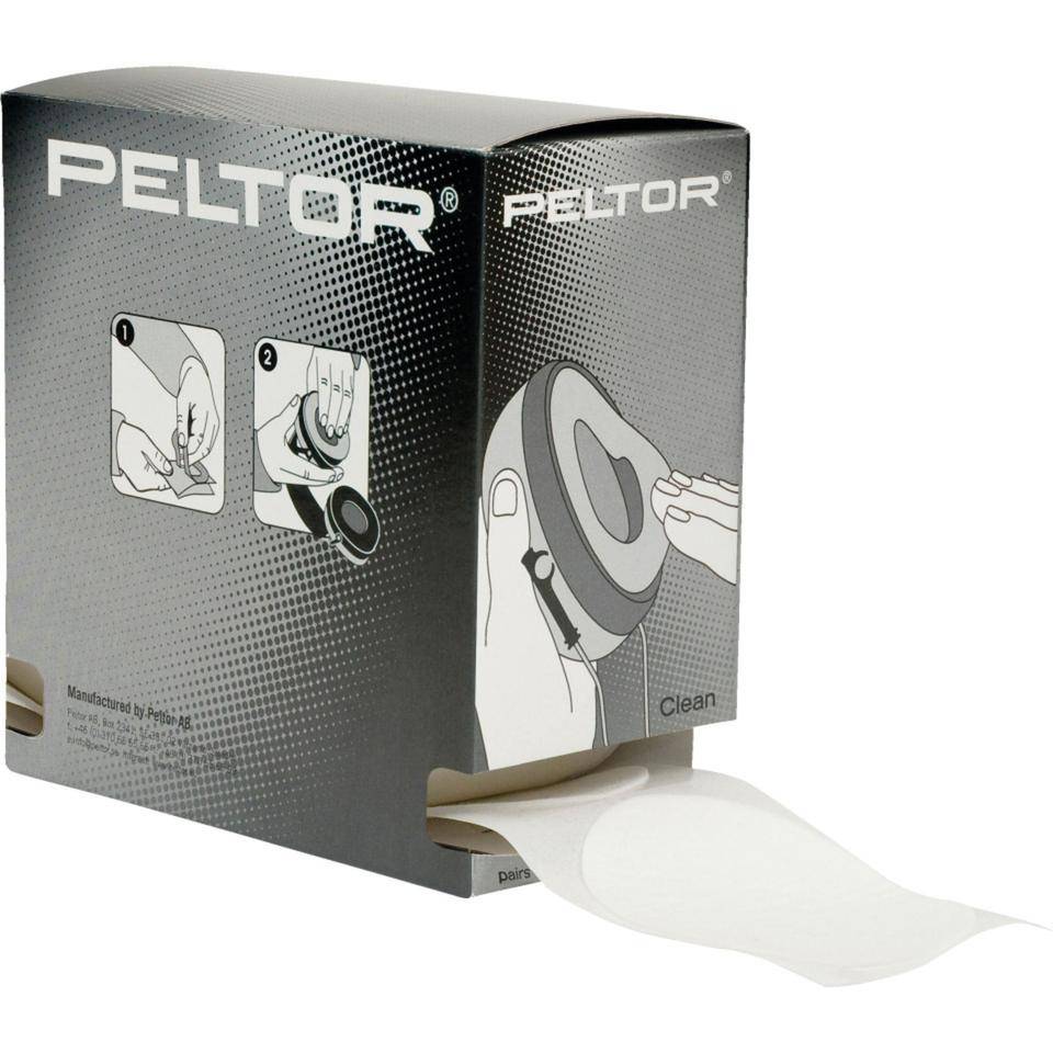 Schweißabsorber f. 3M™PELTOR™ Gehörschützer ProTac™III,Baumwolle,100Paar/Rolle-0