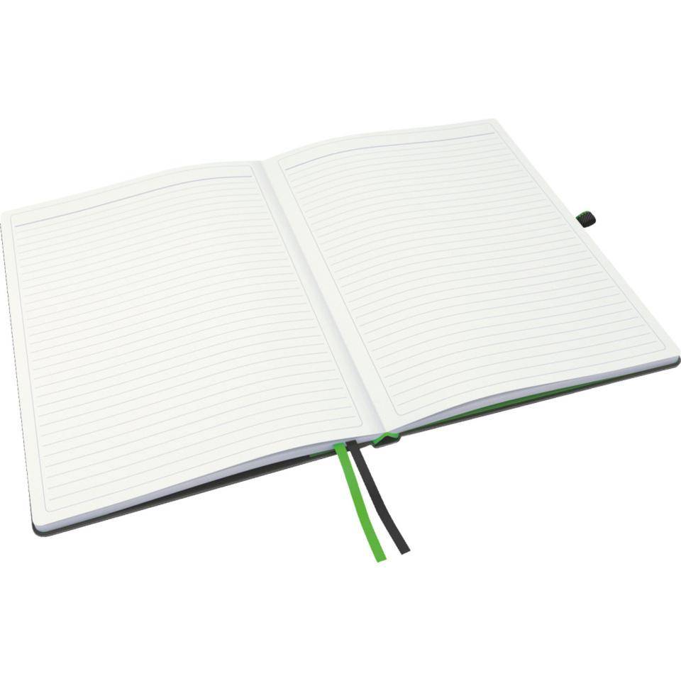 LEITZ Notizbuch Complete, FSC® zertifiziert, fester Einband, schwarz A4, liniert-2