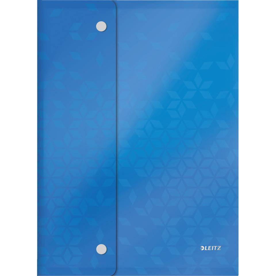 LEITZ Sammeltasche WOW, recycelbare PP-Folie, genarbt, farbig sortiert, DIN A4-0