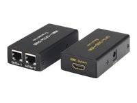 LogiLink Video Extender HDMI over CAT5 up to 30 Meter - Erweiterung für Video/Audio - HDMI - über CAT 5 - bis zu 30 m-0