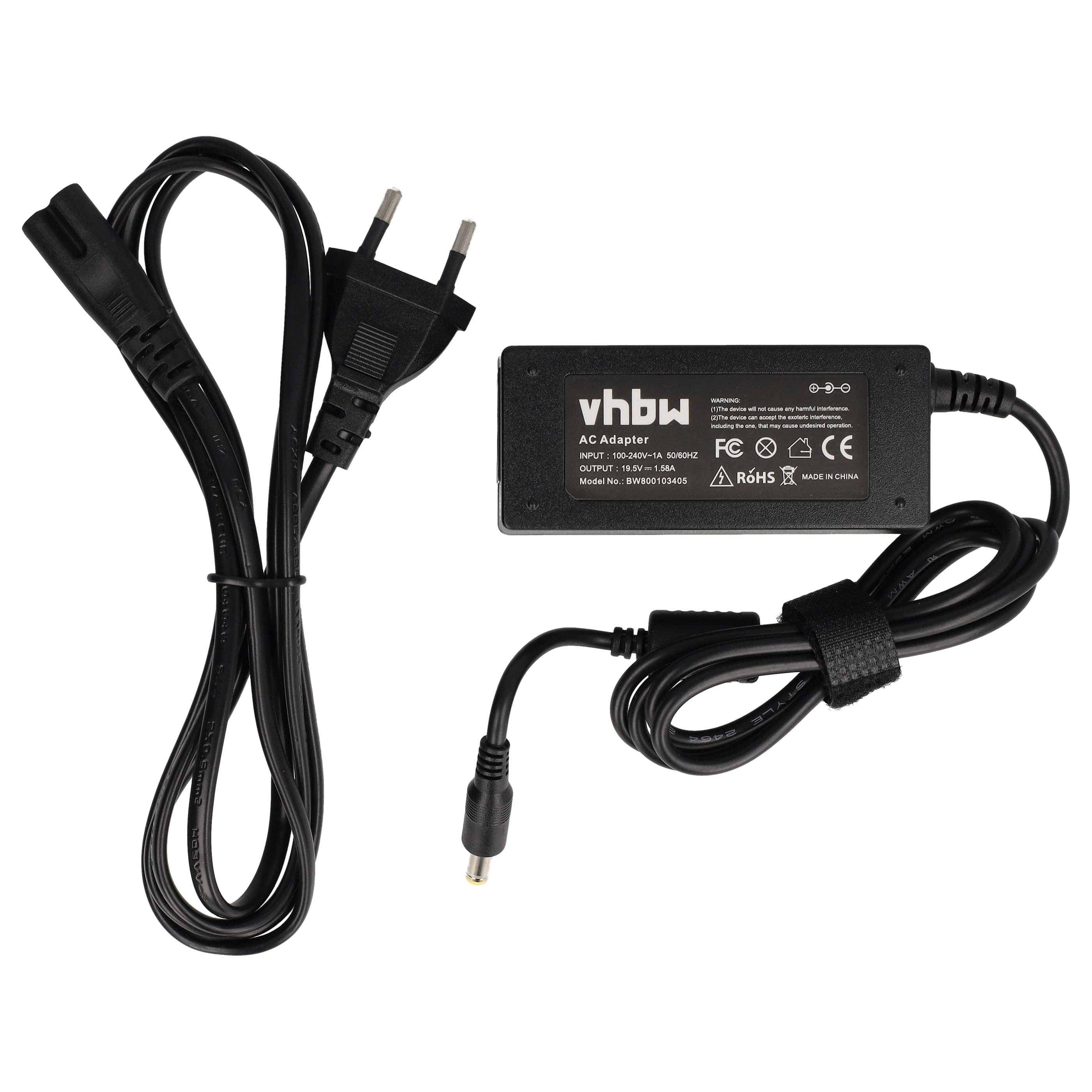 vhbw 110-220V Netzteil kompatibel mit Acer Aspire One AOA150-1706 | AOA150-1742, AOA150-1777 Notebook, Laptop (19V-0