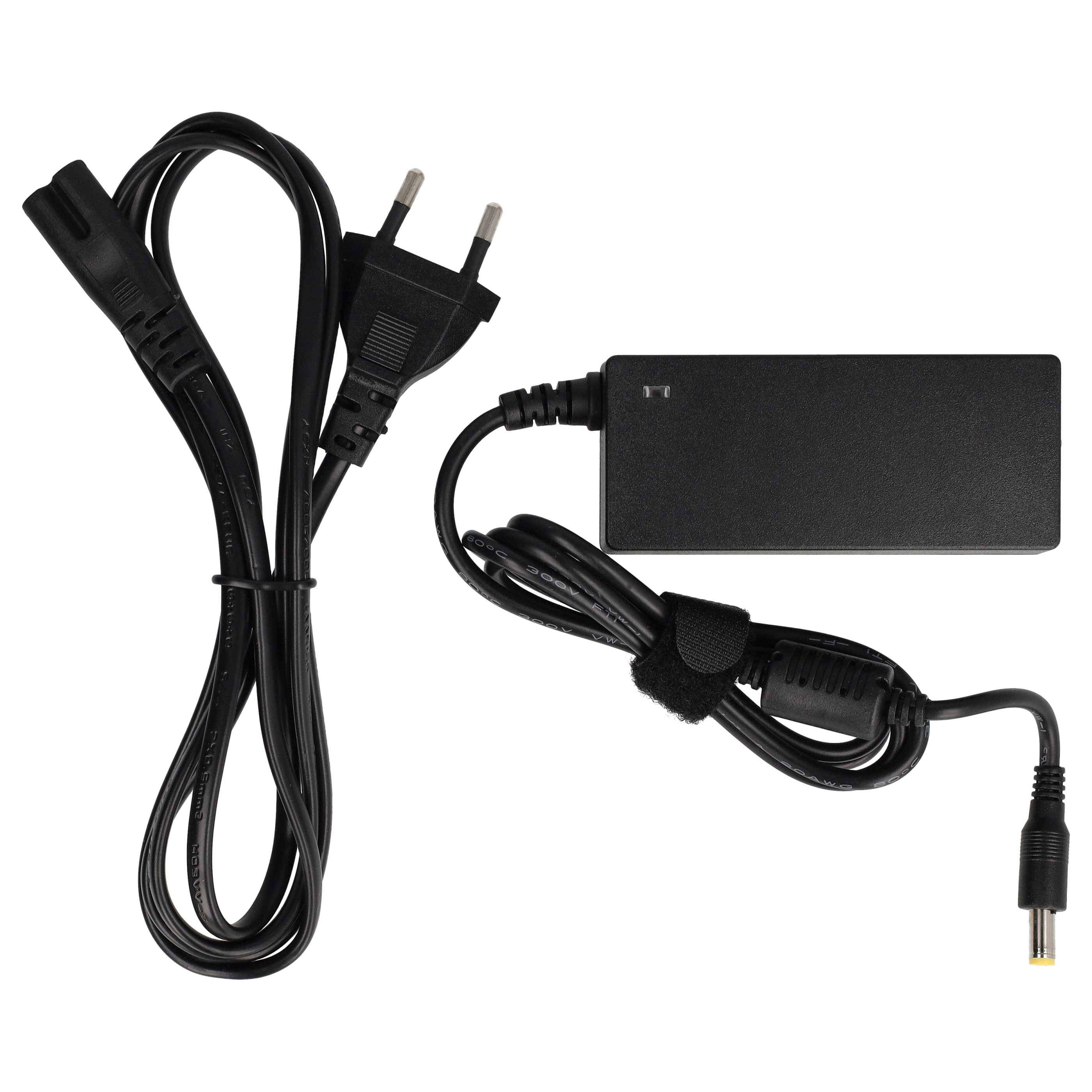 vhbw 110-220V Netzteil kompatibel mit Acer Aspire One AOA150-1706 | AOA150-1742, AOA150-1777 Notebook, Laptop (19V-2