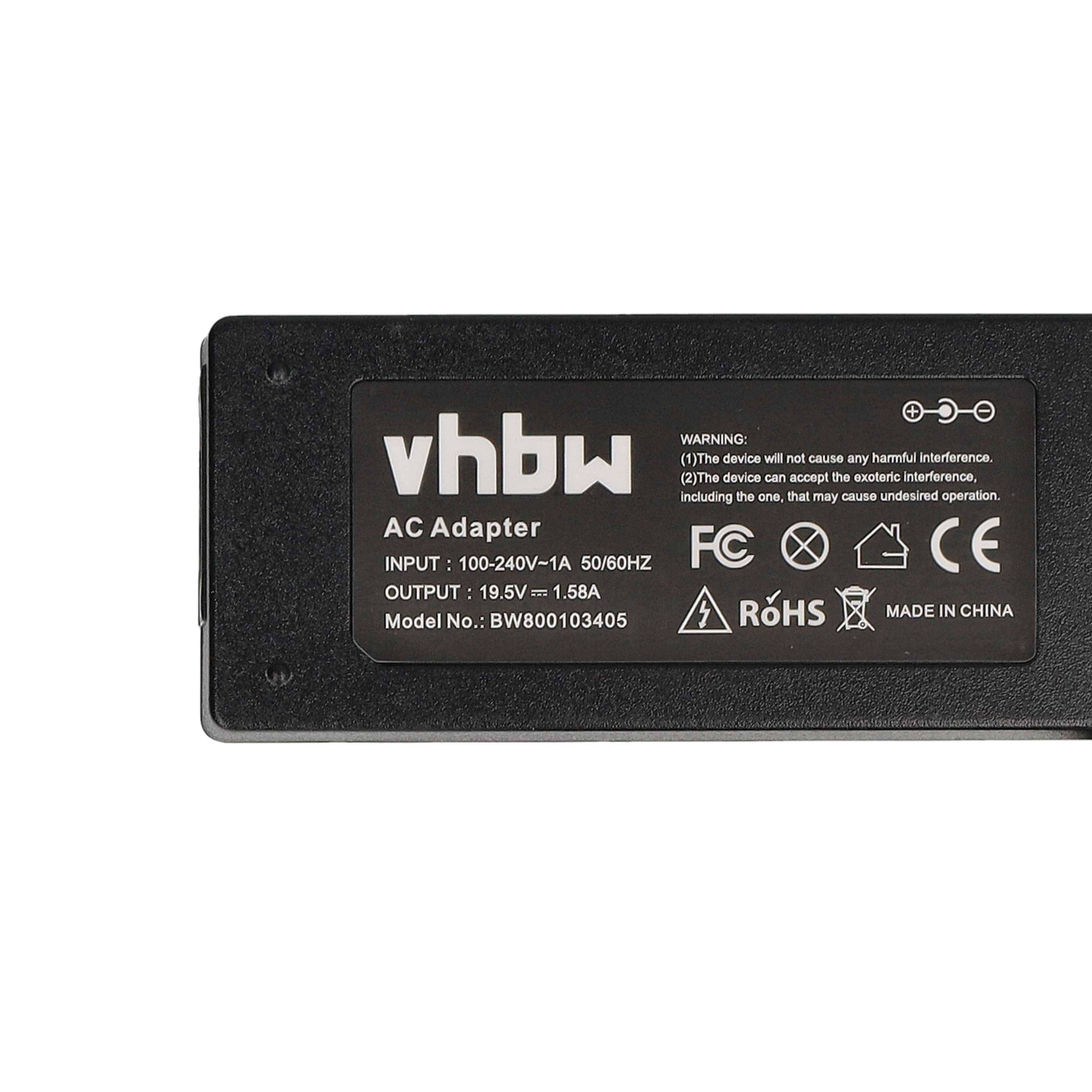 vhbw 110-220V Netzteil kompatibel mit Acer Aspire One AOA150-Bb | AOA150-Bb1, AOD150-1044 Notebook, Laptop (19V, 1.58A)-5