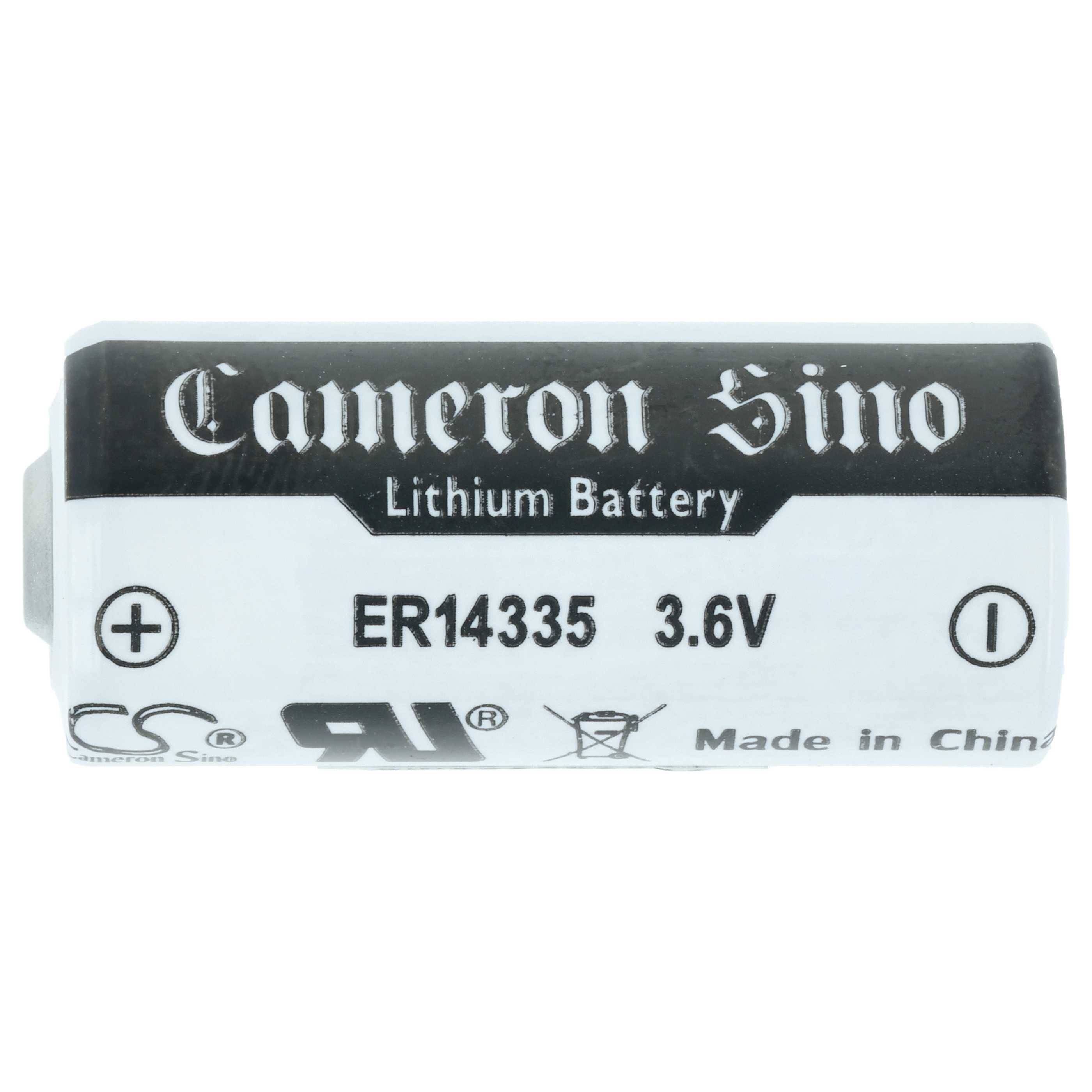 vhbw ER14335 Rundzellenbatterie | Primärbatterie (1650mAh, 3,6V, Li-SOCl2)-2