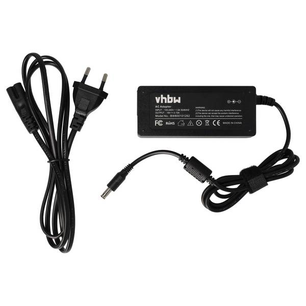 vhbw Netzteil kompatibel mit Samsung P28 | P28G, P29, P30, P35, P40, P480, P530, P580, Q1, Q10, Q20 Notebook, 60 W