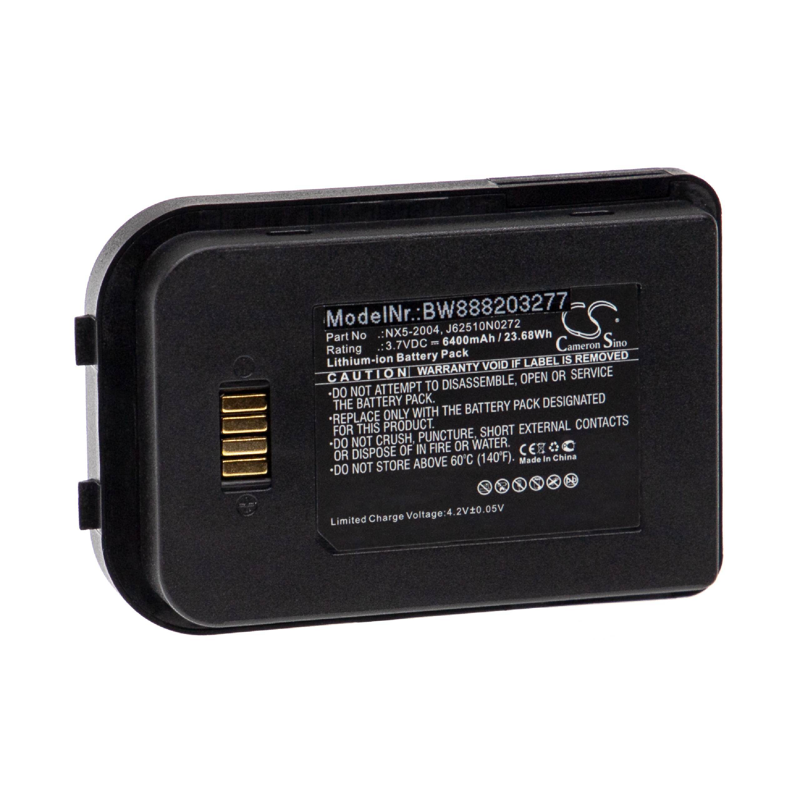 vhbw Akku Ersatz für Bluebird Pidion BIP-6000 | BIP-6000_E für Barcodescanner POS (6400 mAh, 3,7 V, Li-Ion)-0