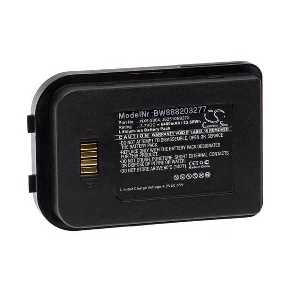 vhbw Akku Ersatz für Bluebird Pidion BIP-6000 | BIP-6000_E für Barcodescanner POS (6400 mAh, 3,7 V, Li-Ion)