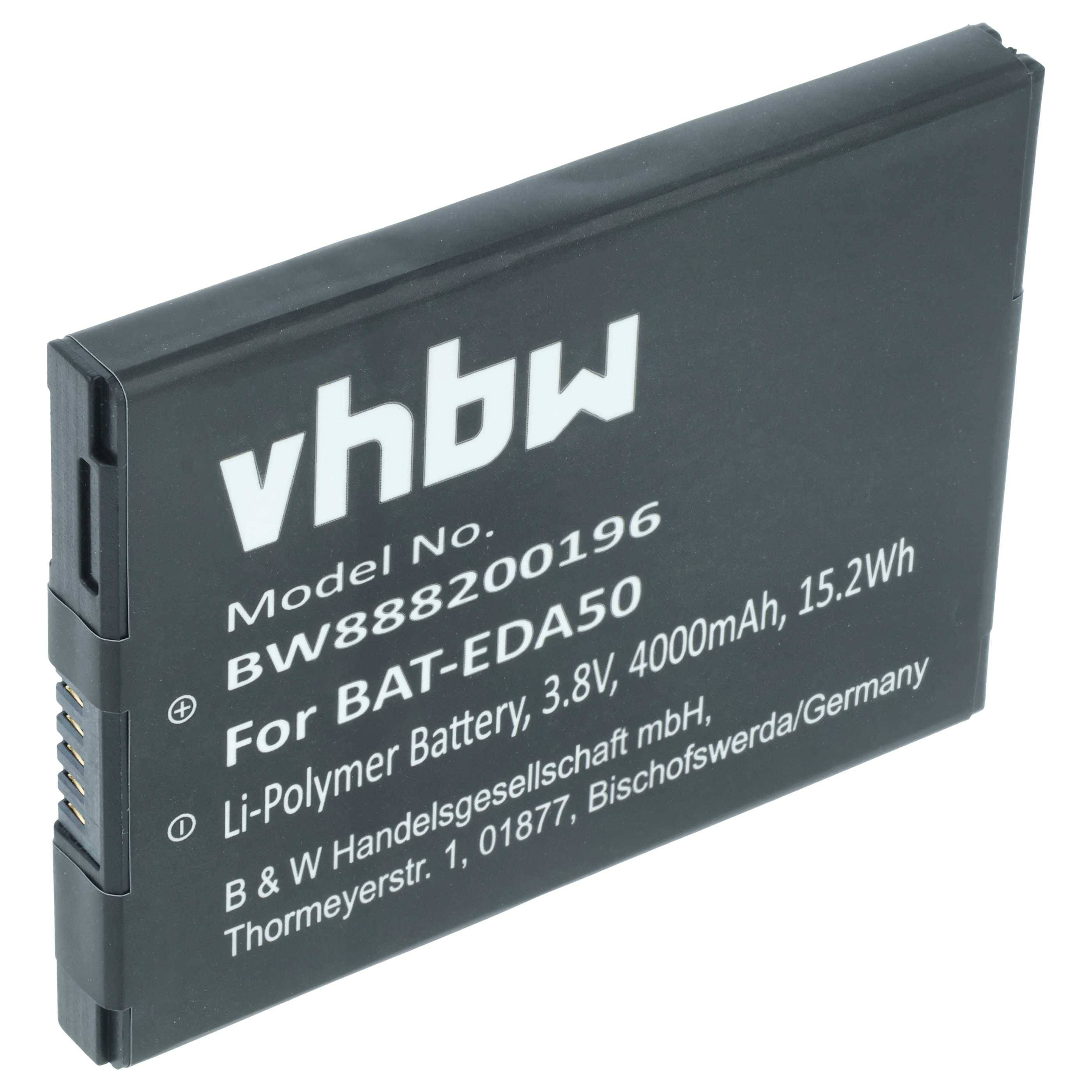vhbw Akku Ersatz für Honeywell 50129589-001 | 50134176-001 für Barcodescanner POS (4000mAh, 3,8V, Li-Polymer)-0
