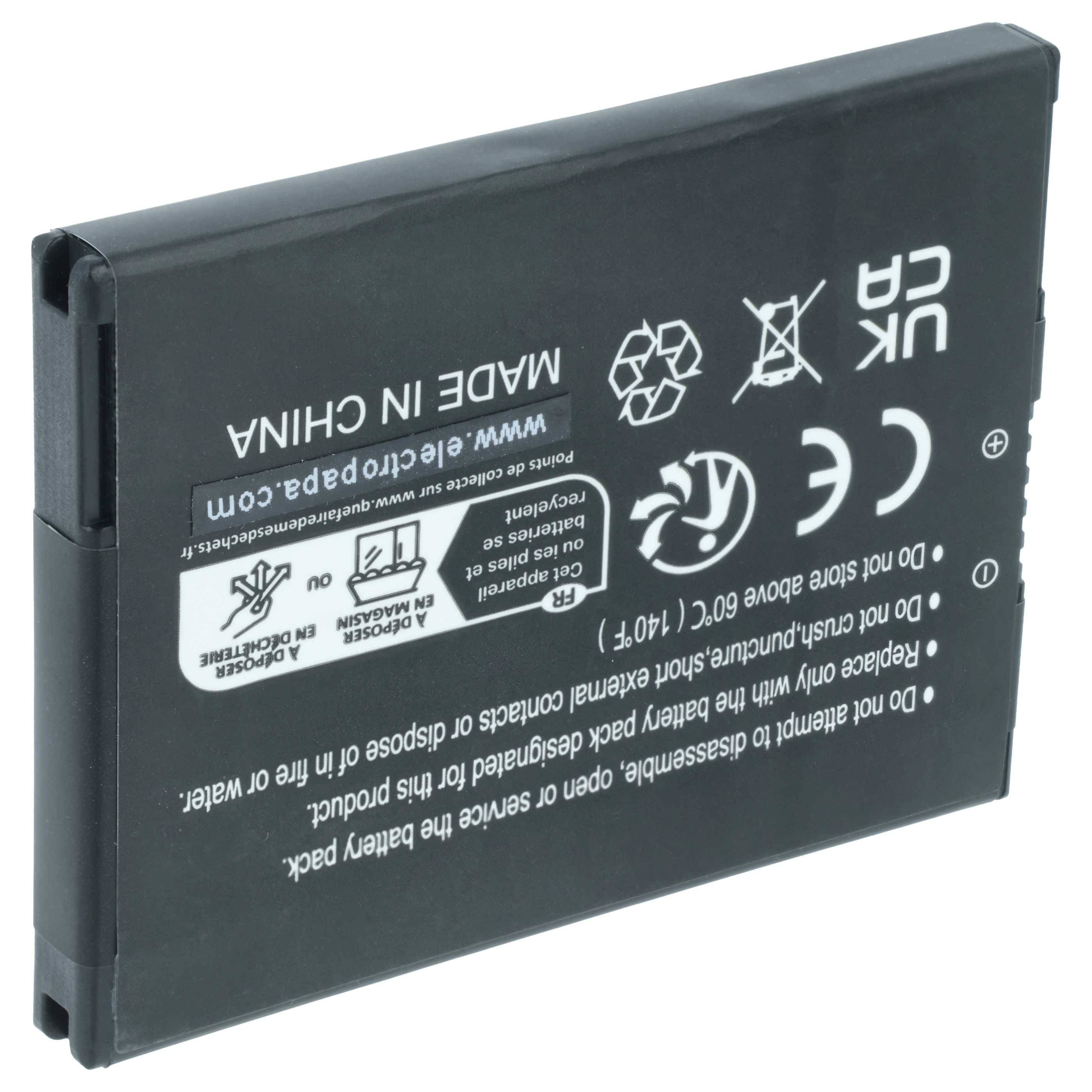 vhbw Akku Ersatz für Honeywell 50129589-001 | 50134176-001 für Barcodescanner POS (4000mAh, 3,8V, Li-Polymer)-1
