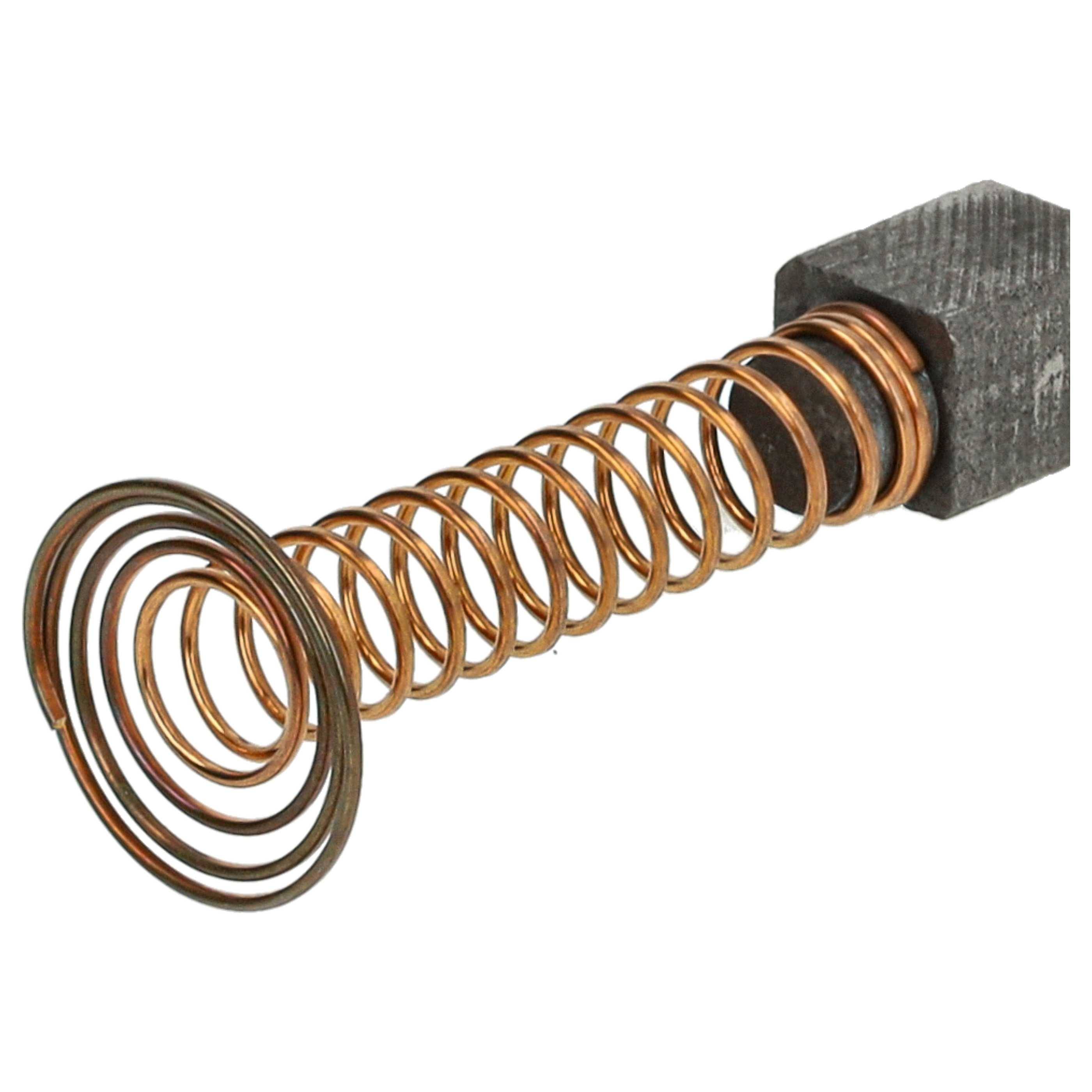 vhbw 2x Kohlebürste kompatibel mit Dremel 4300 | mit Gerätnr.: F 013 430 021, F 013 430 045 Elektrowerkzeug, 9,7 x 6 x 4-3