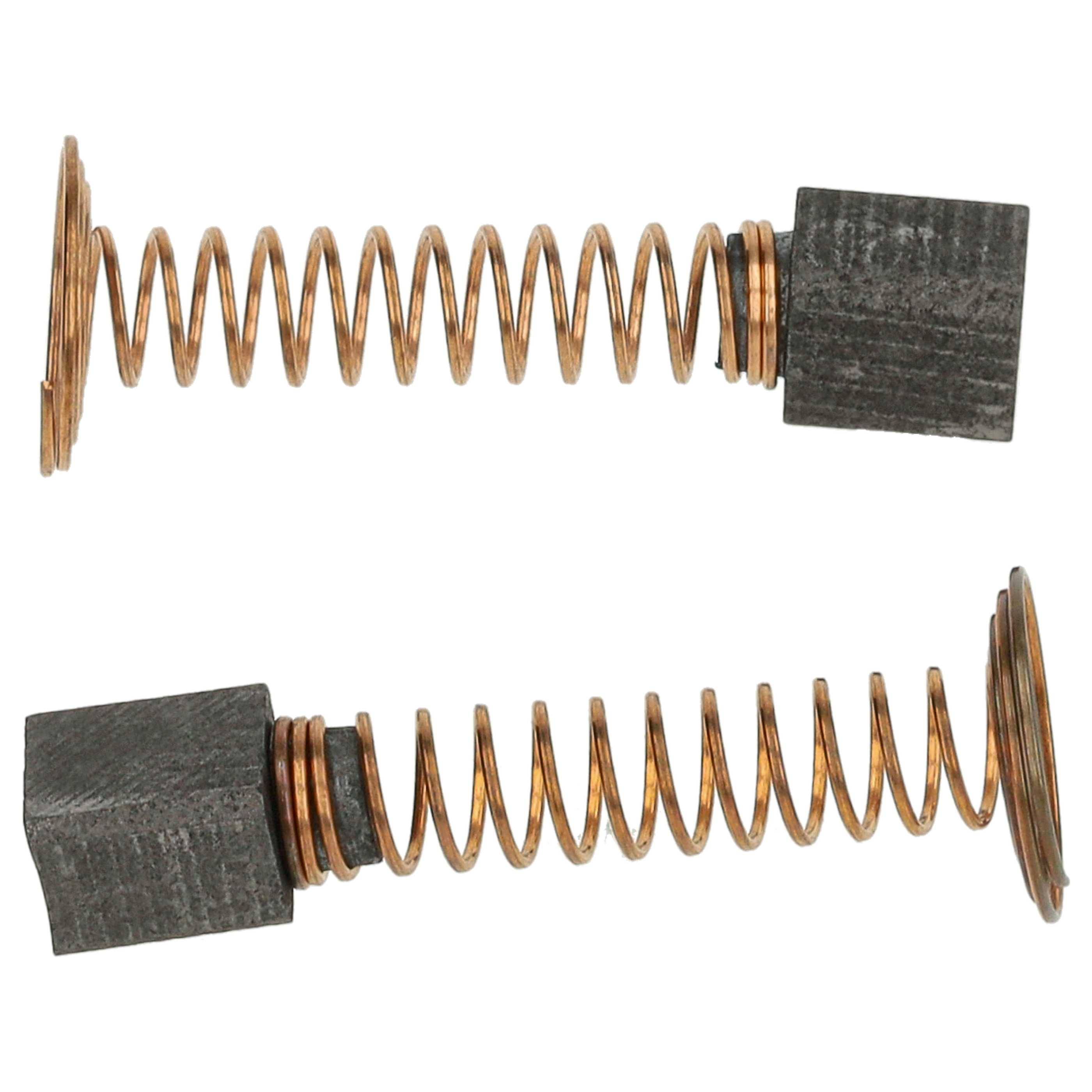 vhbw 2x Kohlebürste 9,7 x 6 x 4,75mm Ersatz für Dremel DREM5646 | für Elektrowerkzeug-0