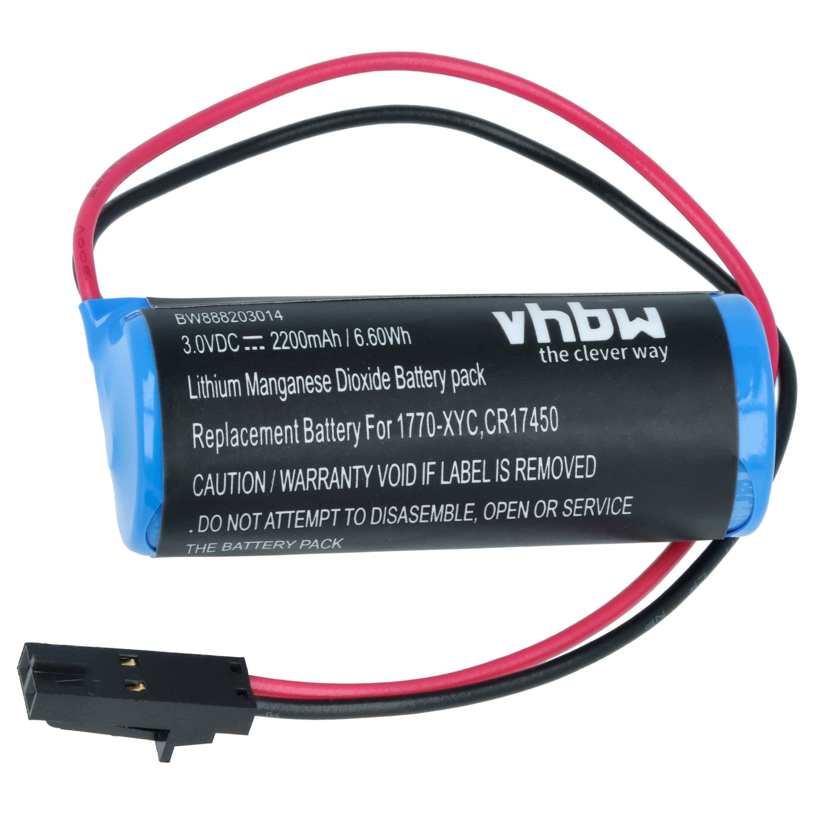 vhbw Batterie kompatibel mit Allen Bradley PLC-5 Controller Series A | Series B, Series C PLC Programmable Logic-0