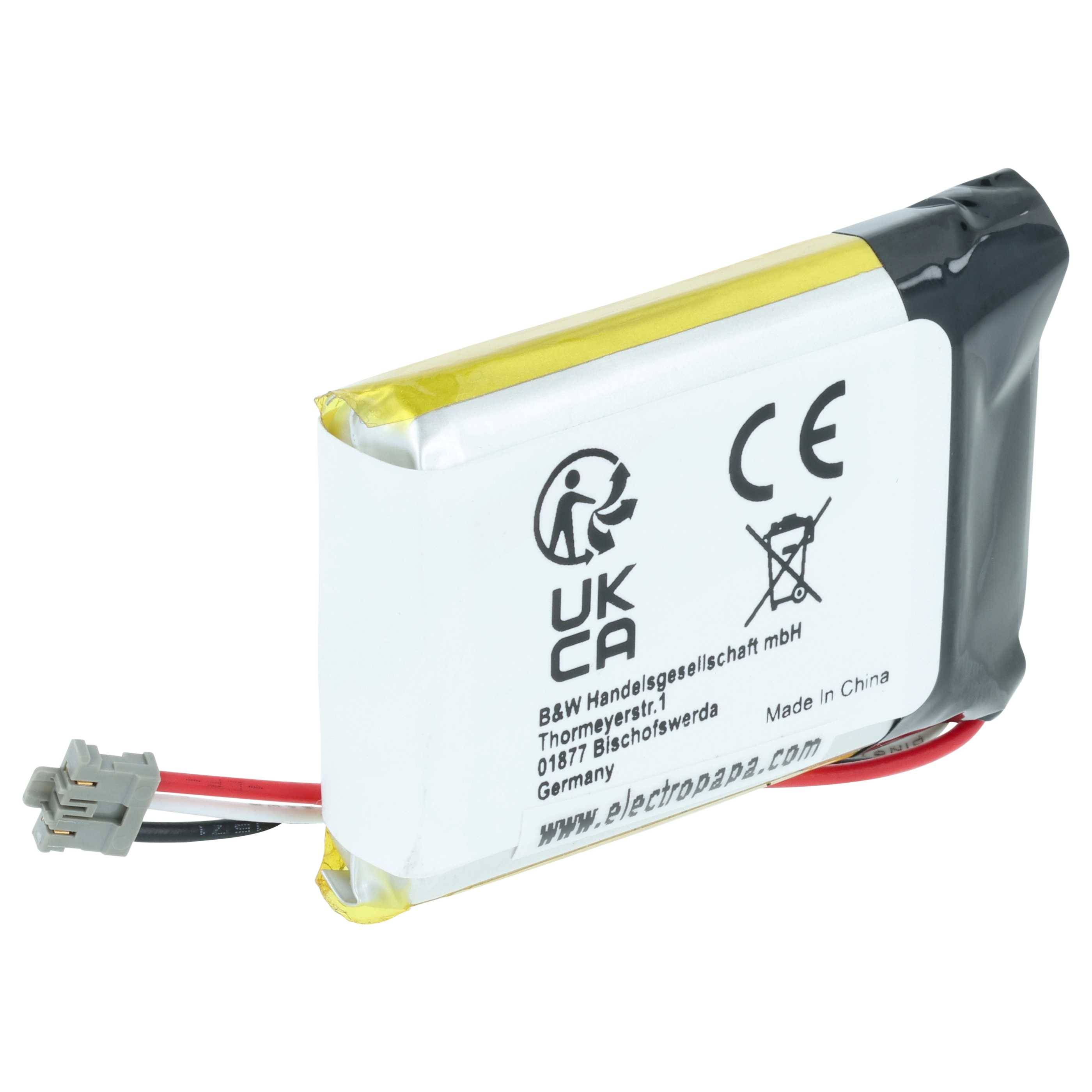vhbw Akku kompatibel mit Garmin inReach Mini | 010-01879-00, 010-02602-01 Satelliten-Kommunikationsgerät (950 mAh, 3,7 V-1