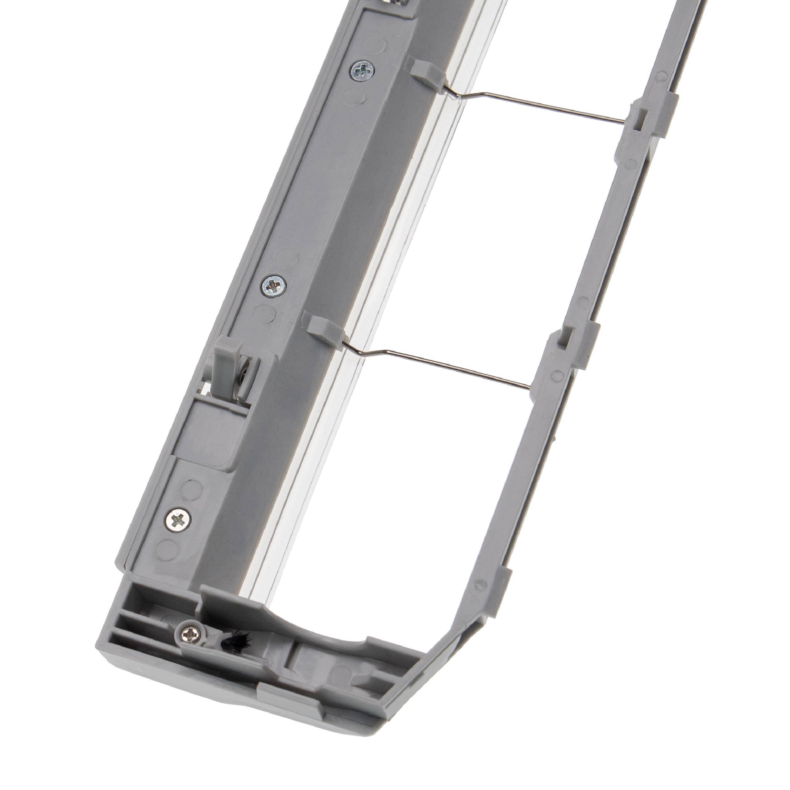 vhbw Ersatz Bürstenabdeckung kompatibel mit Xiaomi Roborock S51 | S52, S55, S6, S5, S5 Max, S50 Saugroboter - Abdeckung-5