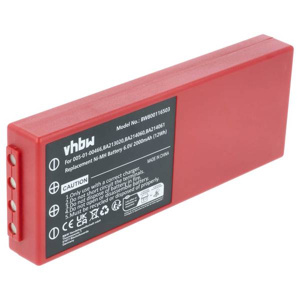 vhbw Akku kompatibel mit HBC Radiomatic PM458017 | FUB78AA, FUB10XL, BA214061 Industrie-Funkfernsteuerung Fernbedienung