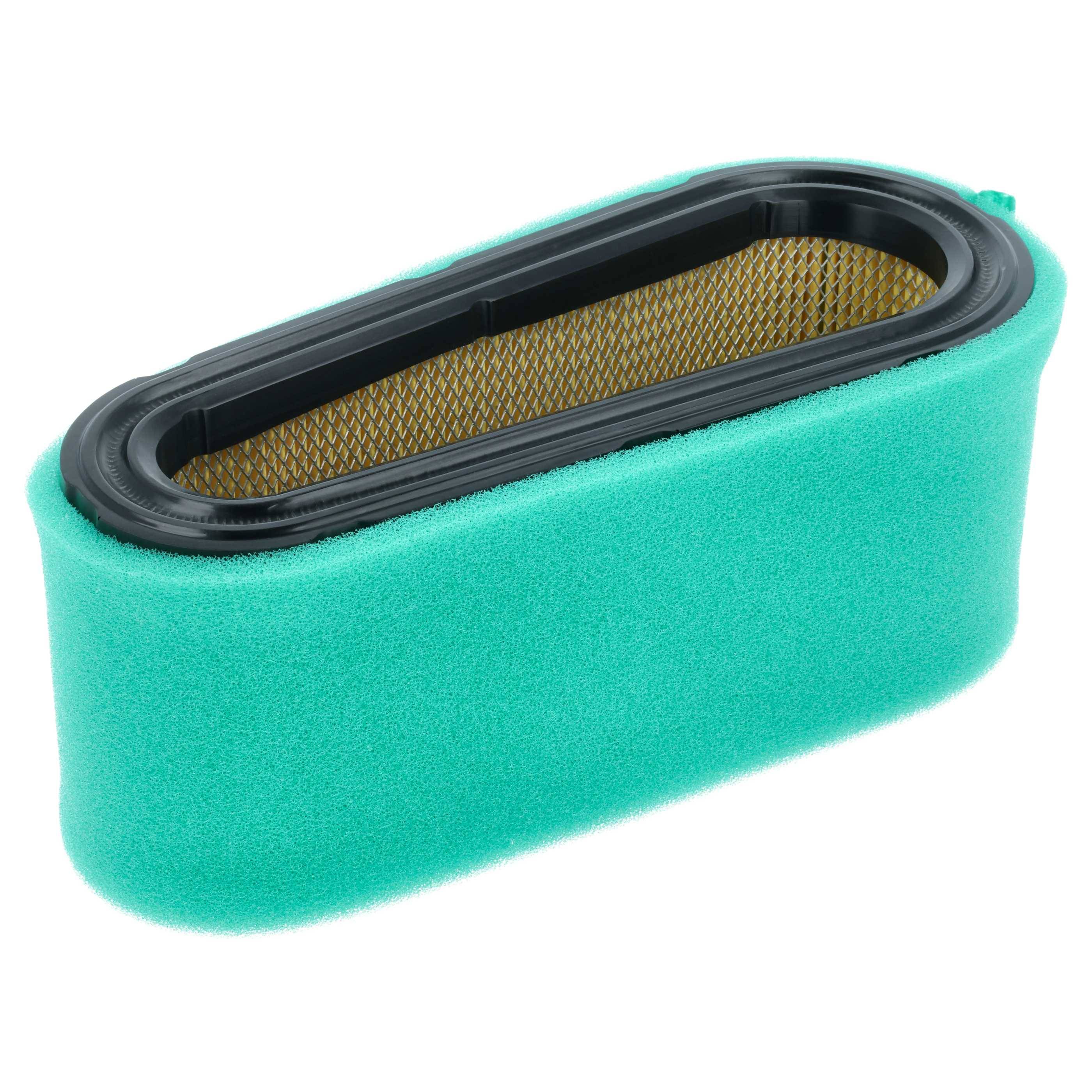 vhbw 2x Filter (1x Vorfilter, 1x Luftfilter) Ersatz für Ering 496 894 für Rasenmäher - 18,4 x 7,6 x 7,3 cm-0