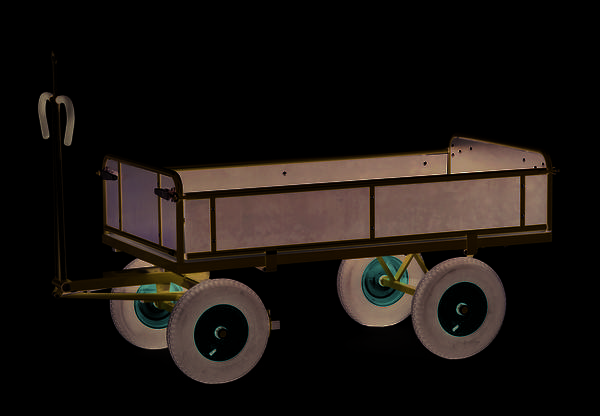 Handpritschenwagen 6456LZ mit Zugöse