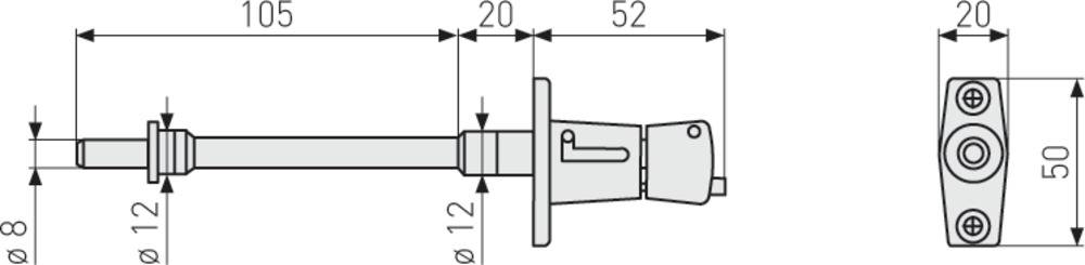 ABUS Rollladensicherung RS87 W B/SB-1