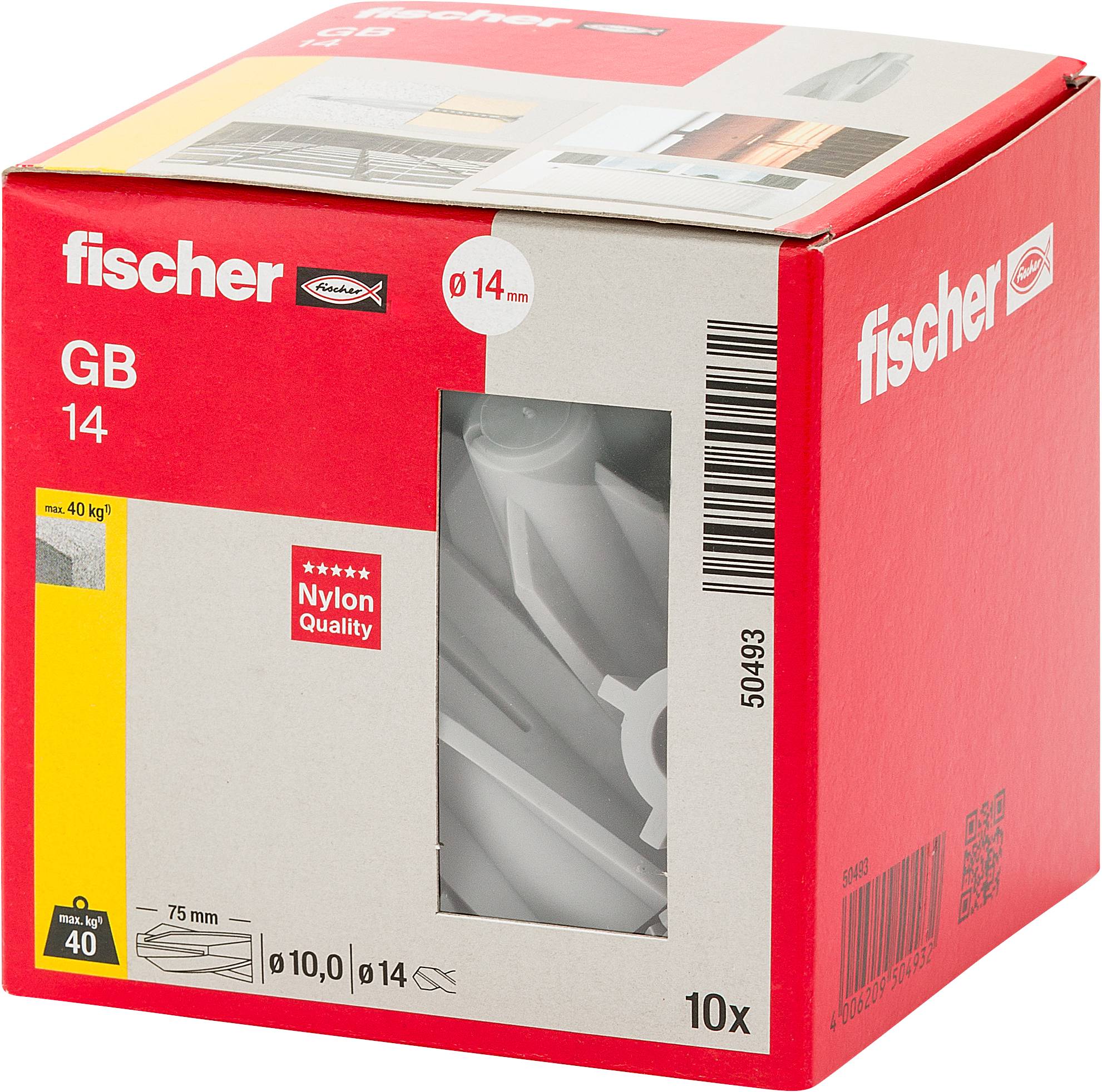 Fischer Gasbetondübel GB 14-2