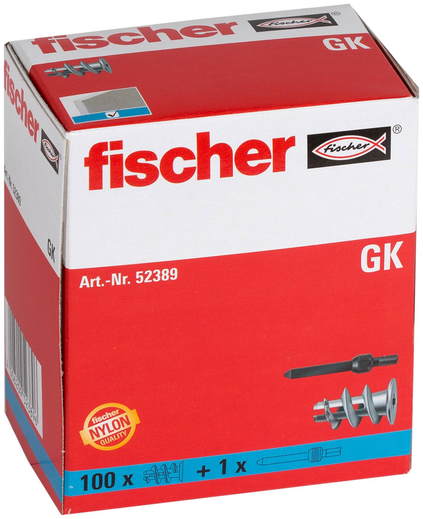 Fischer Gipskartondübel GK-1