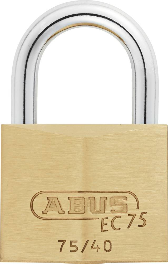 ABUS Vorhangschloss Messing 75/40 gl.-7342-2