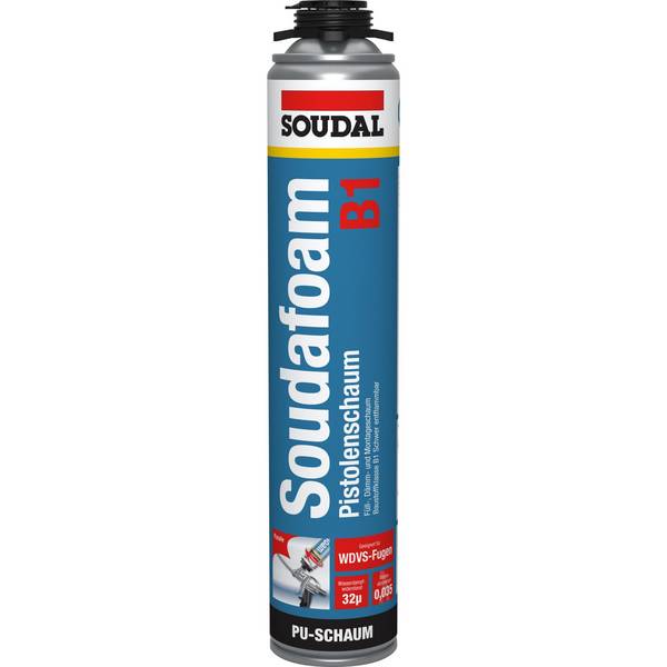 Brandschutzschaum B1 Kombi-Ventil 101352 Farbe blau Inhalt 750 ml