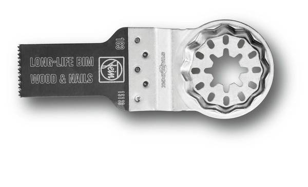 Fein E-Cut Long-Life-Sägeblatt, Länge 34 mm, Breite 20 mm, VE 5 St, Aufnahme SL