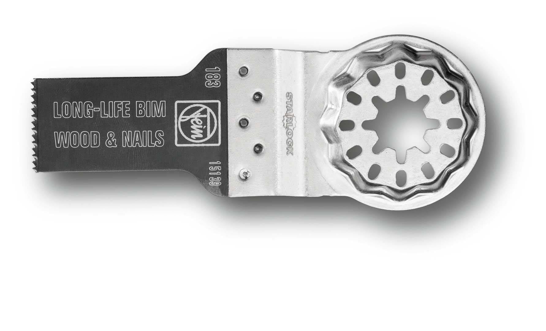 Fein E-Cut Long-Life-Sägeblatt, Länge 34 mm, Breite 20 mm, VE 5 St, Aufnahme SL-0