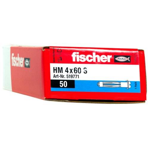 Fischer Hohlraum-Metalldübel HM 4x60 S-2