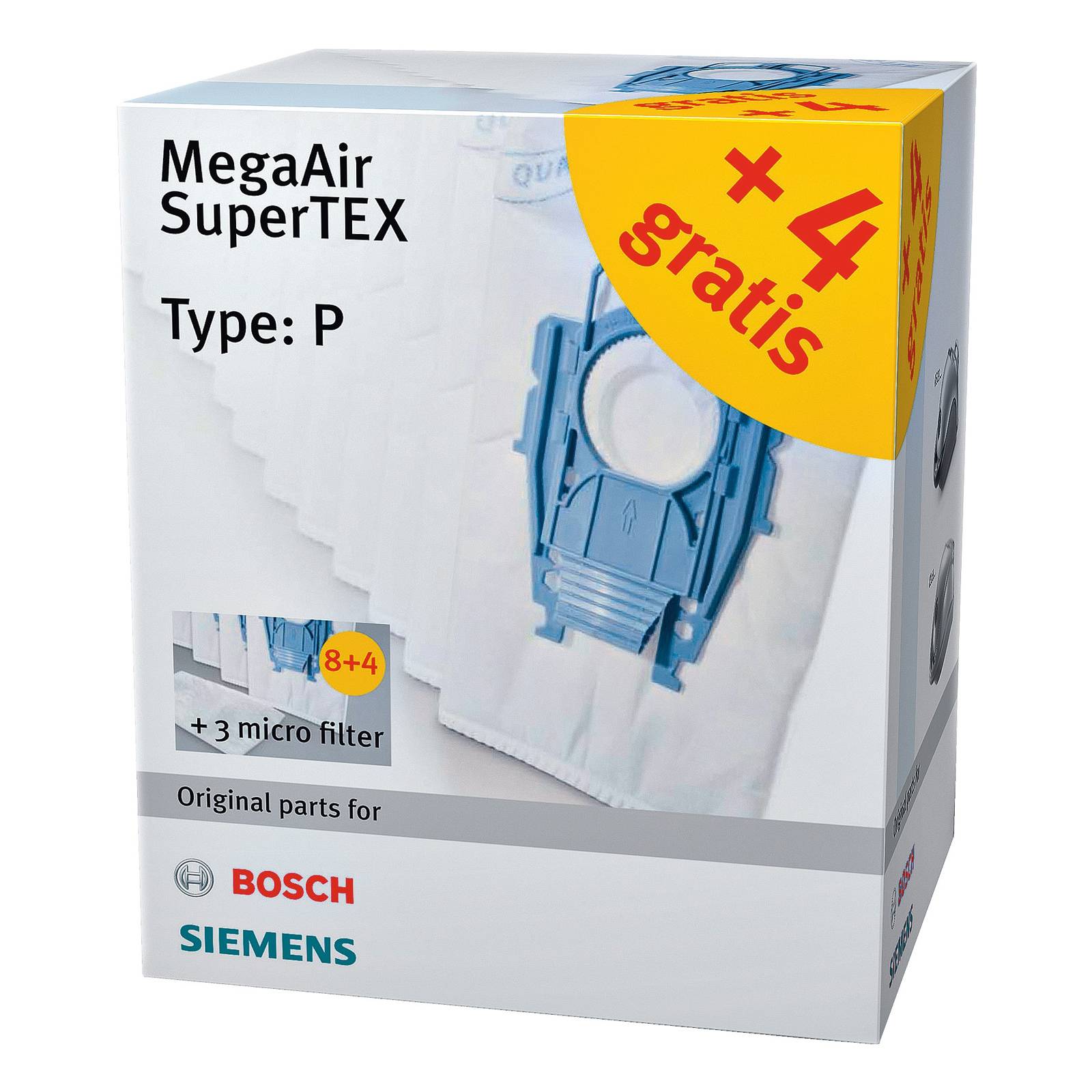 Bosch SDA Austauschfilter BBZ123FP-0